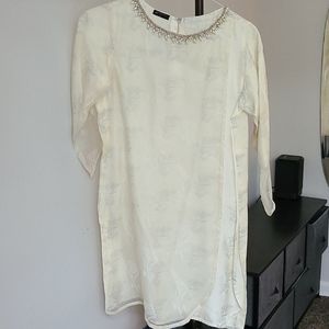 Small Pakistani ivory kameez/Kurta